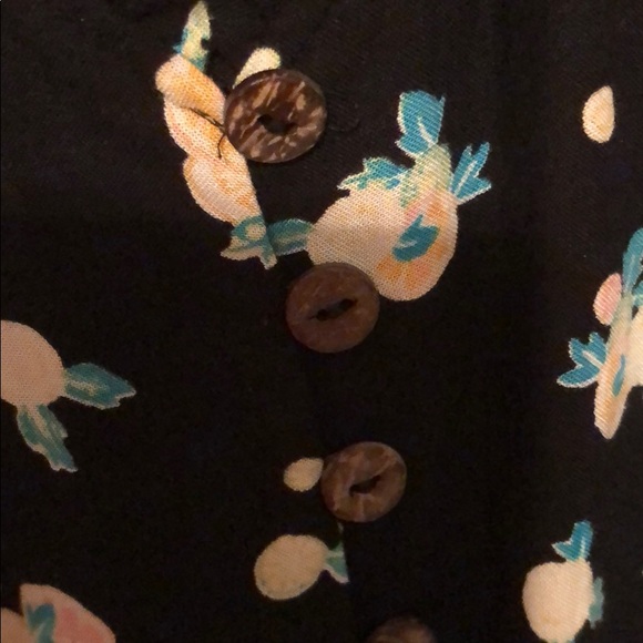 Free People Like a Lady Mini Black Dress - Picture 7 of 8